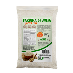 Farinha de Aveia SEM GLÚTEN 500 g