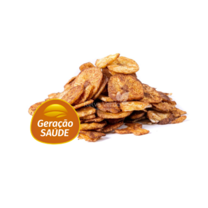 BANANA CHIPS DOCE COM CANELA (RODELAS) 150 g